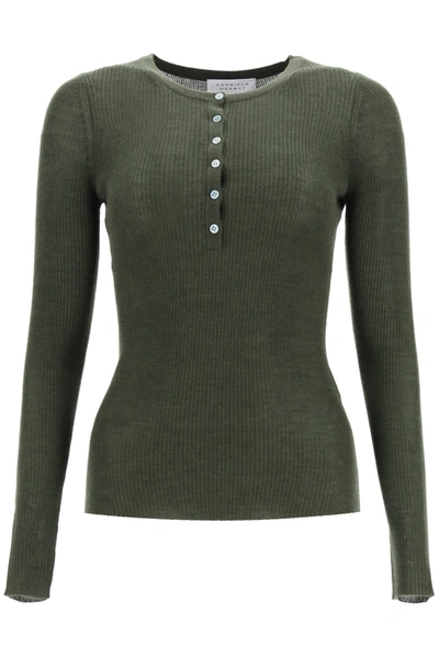 Shop Gabriela Hearst Julian Sweater In Olive Olive (green)