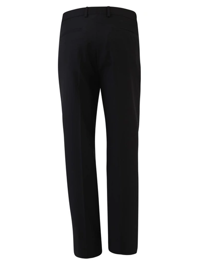 Shop Givenchy Tailored Trousers In Black