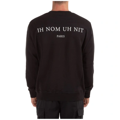 Shop Ih Nom Uh Nit Mask Print Sweatshirt In Black