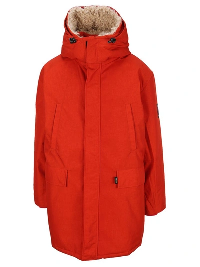 Shop Napa By Martine Rose Saimaa Layered Parka In Red