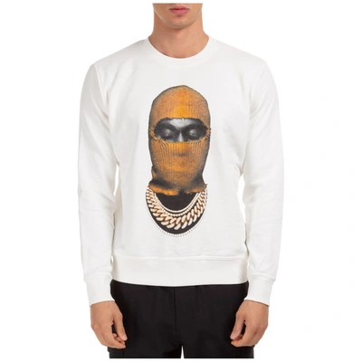 Shop Ih Nom Uh Nit Mask Print Sweatshirt In White