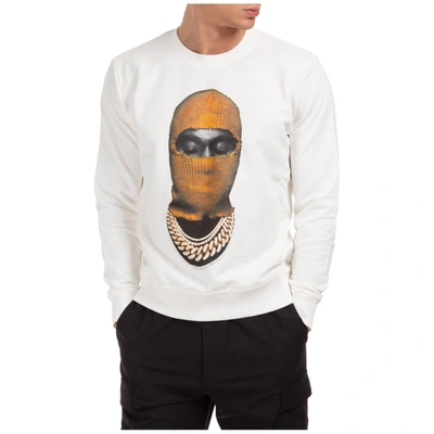 Shop Ih Nom Uh Nit Mask Print Sweatshirt In White