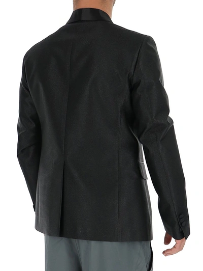 Shop Dsquared2 Tuxedo Blazer In Black
