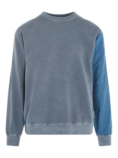 Shop Ambush Contrast Panel Sweatshirt In Blue
