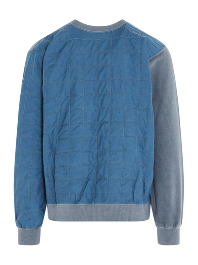 Shop Ambush Contrast Panel Sweatshirt In Blue