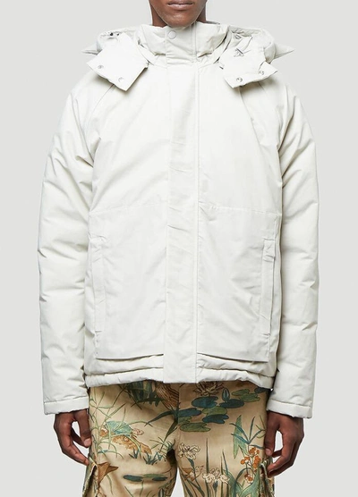 Moncler X Jw Anderson Highclere Down Jacket In White