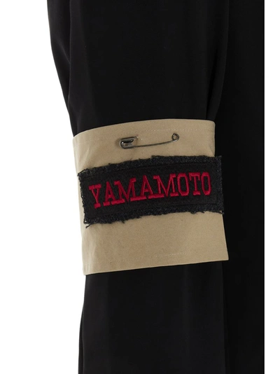 Shop Yohji Yamamoto Asymmetric Single In Black