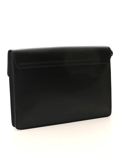 Shop Dolce & Gabbana Logo Clutch Bag In Black