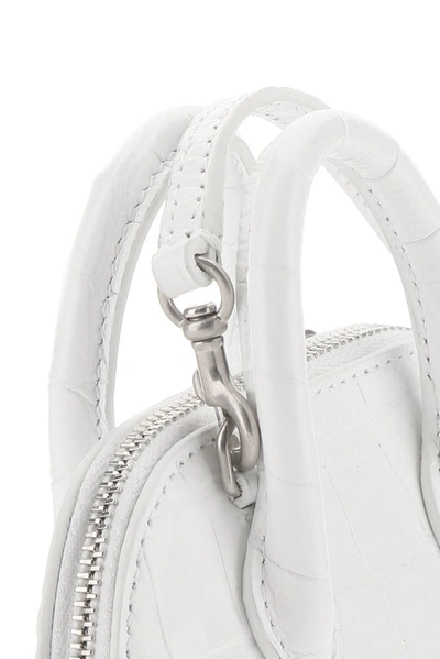 Shop Balenciaga Ville Mini Top Handle Bag In White