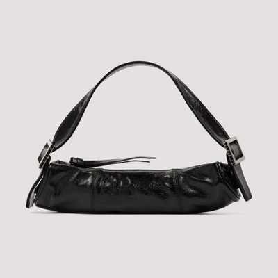 Shop By Far Kubi Top Handle Bag In Black