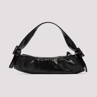 Shop By Far Kubi Top Handle Bag In Black