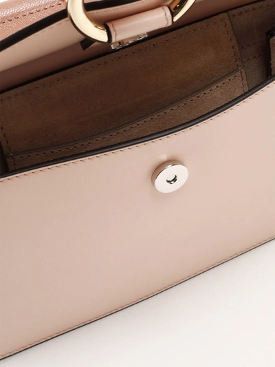 Shop Chloé Faye Mini Chain Bag In Pink