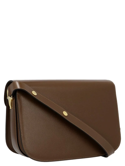 Shop Gucci Horsebit 1955 Shoulder Bag In Brown