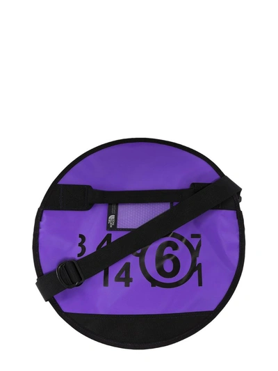 Shop Mm6 Maison Margiela X The North Face Circle Base Camp Clutch Bag In Purple