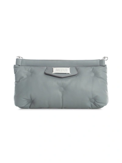 Shop Maison Margiela Glam Slam Clutch Bag In Grey