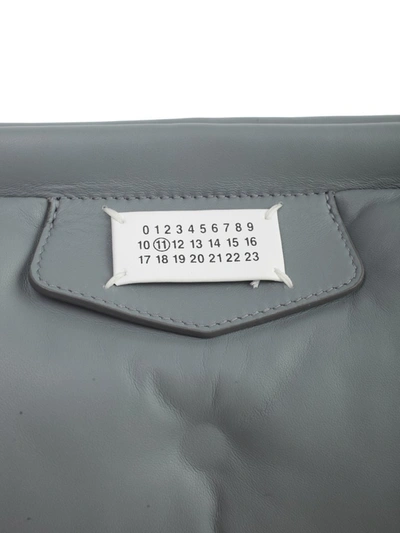 Shop Maison Margiela Glam Slam Clutch Bag In Grey