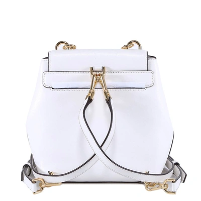 Shop Michael Michael Kors Mott Backpack In White