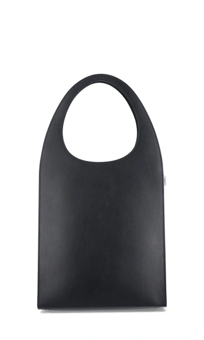 Shop Coperni Swipe Tote Bag In Black