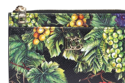 Shop Dolce & Gabbana Graphic Print Cardholder In Multi