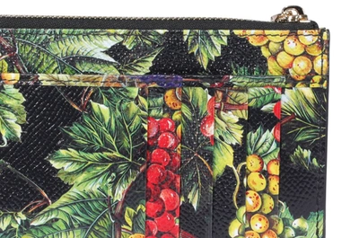 Shop Dolce & Gabbana Graphic Print Cardholder In Multi