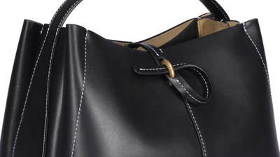 Shop Wandler Mini Ava Tote Bag In Black