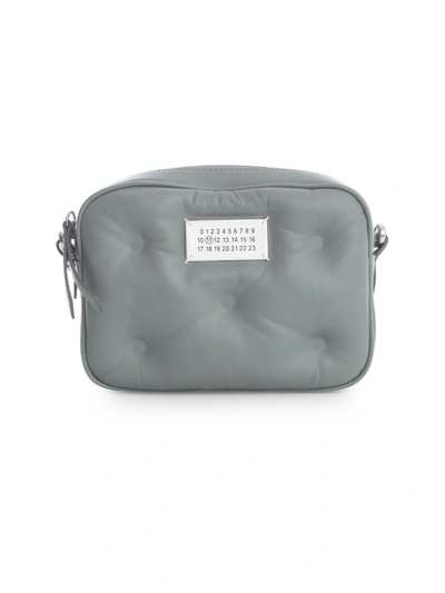 Shop Maison Margiela Micro Glam Slam Box Shoulder Bag In Green