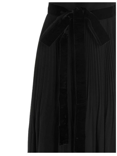 Shop Max Mara Studio Erivan Maxi Dress In Black