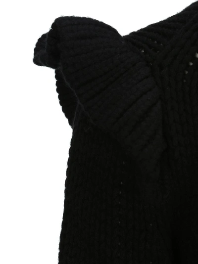 Shop Zimmermann Ladybeetle Frill Sweater In Black