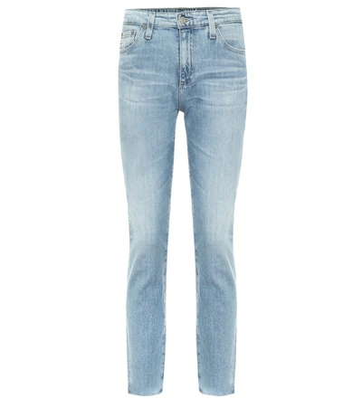 Shop Ag Mari High-rise Slim Jeans In Blue