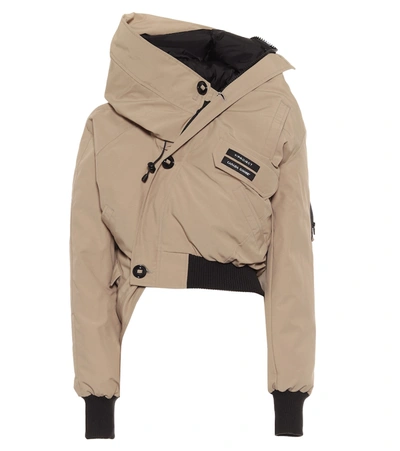 Shop Y/project X Canada Goose Twisted Chilliwack Down Jacket In Brown