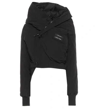 Shop Y/project X Canada Goose Twisted Chilliwack Down Jacket In Black