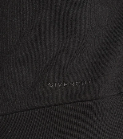 Shop Givenchy Cotton Sweatshirt In Black