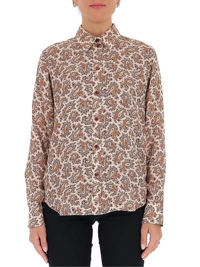 Shop Chloé Paisley Print Shirt In Multi