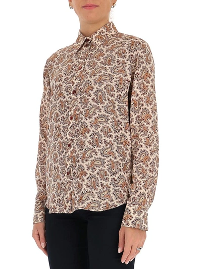 Shop Chloé Paisley Print Shirt In Multi