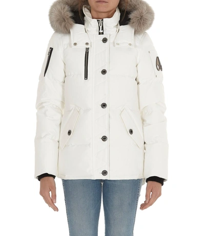 Shop Moose Knuckles 3q Jacket In White