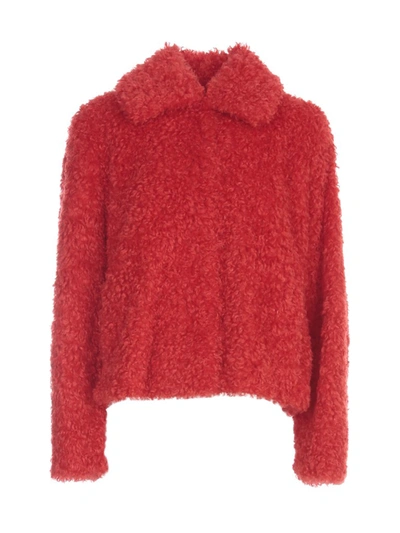 Shop Stand Studio Marcella Jacket In Red