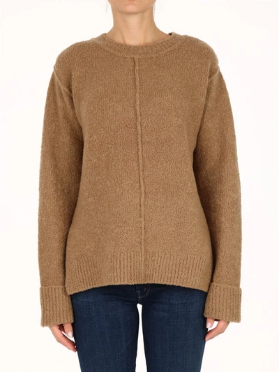 Shop The Row Annegret Crewneck Sweater In Brown