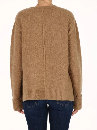 Shop The Row Annegret Crewneck Sweater In Brown