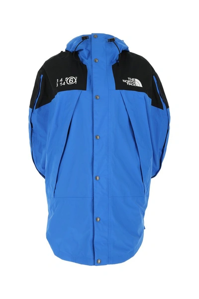 Shop Mm6 Maison Margiela X The North Face Circle Mountain Jacket In Blue