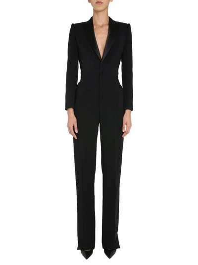 Shop Dsquared2 Tuxedo Jumpsuit In Black