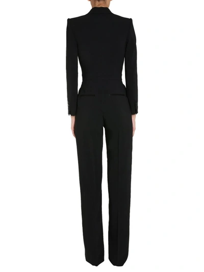 Shop Dsquared2 Tuxedo Jumpsuit In Black