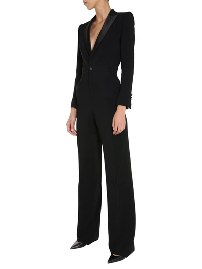 Shop Dsquared2 Tuxedo Jumpsuit In Black