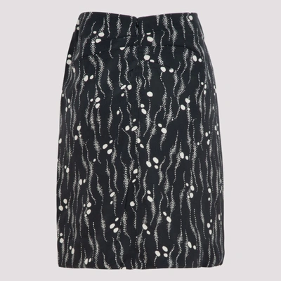 Shop Isabel Marant Ixori Draped Mini Skirt In Black