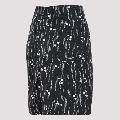 Shop Isabel Marant Ixori Draped Mini Skirt In Black