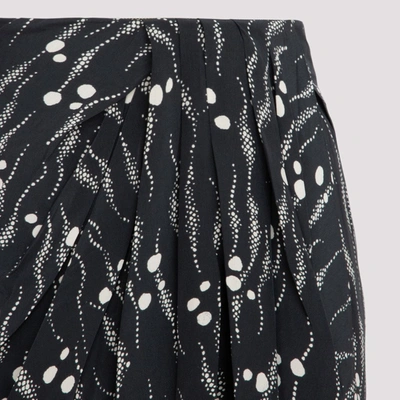 Shop Isabel Marant Ixori Draped Mini Skirt In Black