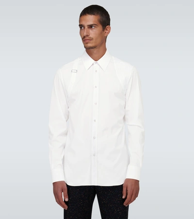 Alexander Mcqueen Harness Shirt In White