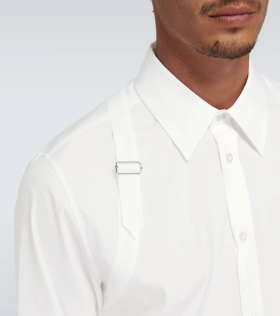 Alexander Mcqueen Harness Shirt In White