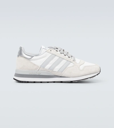 Shop Adidas Originals Zx 500 Sneakers In Grey