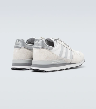 Shop Adidas Originals Zx 500 Sneakers In Grey