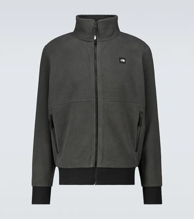 Shop The North Face Fleeski Zipped Jacket In Grey